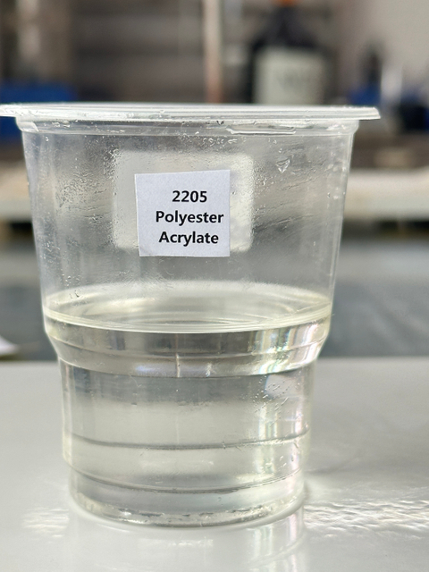 Polyester Acrylate 2205 easy matte resin for uv paint and matte varnish uv ink