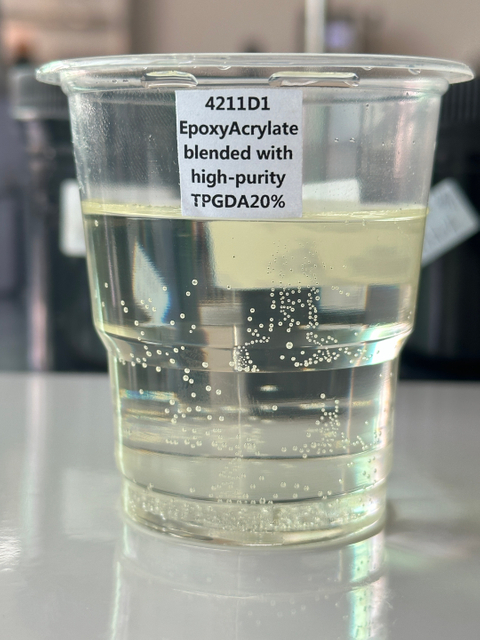 Epoxy Acrylate blended withhigh-purity TPGDA 20% 4211D1