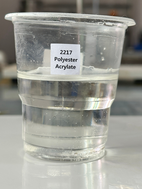 Low Viscosity Polyester Acrylate 2217 for UV Overprint Varnish